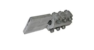 Pad Clamp (100x100x15mm) (6Bolts :M10x65) Al Alloy LM6 132KV- Suit Panther ACSR Conductor