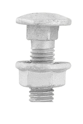HDG Carriage Bolt & Nut