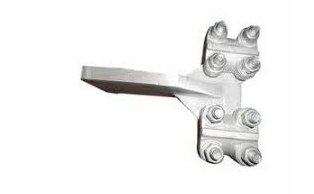 Pad Clamp - Suitable for Twin Moose Conductor (100x100x15mm)