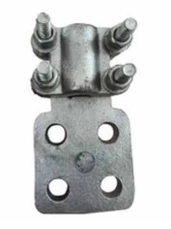 Pad/Flat Terminal Clamp/Connector 90˚ (Flat 80X80X12 W/O Holes to ACSR Conductor) Single-Single