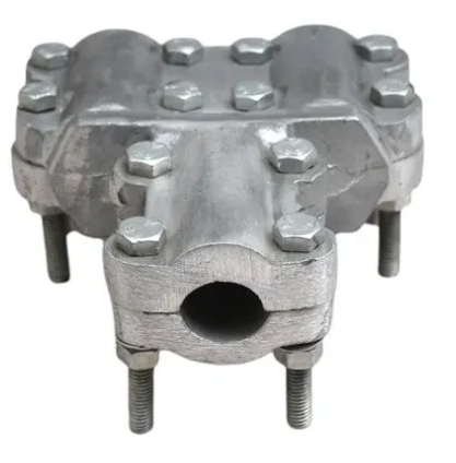 CT Stud Clamp/Connector Type-2 (CT Stud Ø30mm to ACSR ) Single-Twin with AL-CU Bi-Metallic Strip
