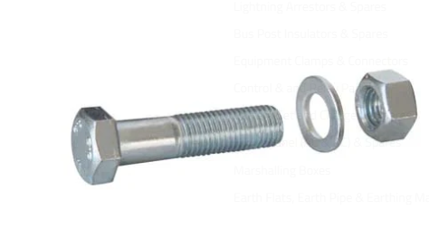 8.8 Grade Gl nut & Washer, (Bolt,Nut,Washer) M12x50