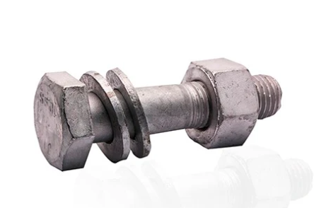 8.8 Grade Gl Hardware set, (1Bolt, 1Nut & 2Washer) M16x100mm