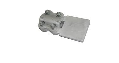 Pad/Flat Terminal Clamp/Connector (Flat 100X100X12 W/O Holes to ACSR Conductor) Single-Single